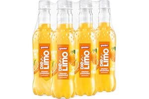 ‎DIE LIMO VON GRANINI Die Limo von granini Orange-Lemongras (6x 500ml), natürlich erfrischend, mit Geschmack aus echten Früchten, ohne Süßungsmittel und Konservierungsstoffe, vegan