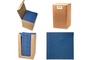 Alvotex Airlaid Cocktailservietten 20x20cm 100/1 - D.BLUE (152)