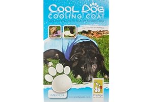 Prestige Cool Coat - Abrigo para Perros, Talla M, Color Azul