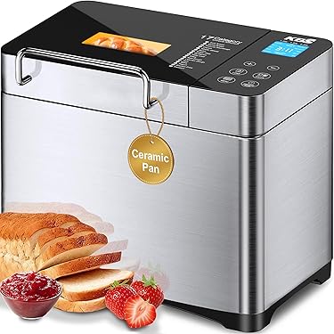 Cecotec Brotbackautomat Bread&Co 1500 PerfectCook. 850 W, 1,5 kg, 15 Programme, 15 programmierbare Stunden, 2 Widerstände, spülmaschinenfestes Tablett, Rezeptbuch