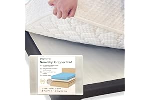ECOHomes Non Slip Mattress Gripper Pad Stop Mattress, Keep Topper from Sliding - Anti Slip Grip Pads Holder Stop Couch Cushion, Sofa Cushions, Patio & Furniture to Prevent Sliding (Full/Full XL)