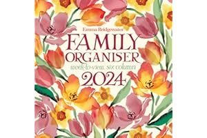 CAROUSEL CALENDARS Emma Bridgewater Golden Tulips Weekly Family Planner