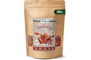 Biojoy EKO Bird’s Eye-chili, hel och torkad, 250 g