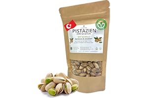 MADAME CHÊRI Madame Cheri Pistazien geröstet und gesalzen aus der Türkei | 200g | Antep Pistazien in der Schale | Türkische Pistazien in der Schale ohne Zusatzstoffe