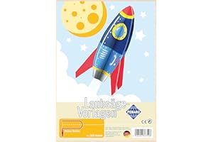 Pebaro-363S Seghetto da traforo in Compensato, Motivo Razzo, Colore Legno, Medio, 363S