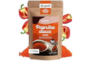 Paprika fumé en Poudre Monte Nativo (250g) - Pimentón doux fumé - Paprika doux - Épices aromatiques séchées avec soin, idéales pour Cuisiner et Assaisonner - Arôme et Goût intenses