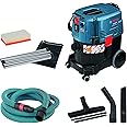 Bosch Professional Aspiratore Industriale Gas 35 M Afc (Motore da 1200 Watt, Serbatoio da 35 Litri, Tubo Flessibile 5 M)