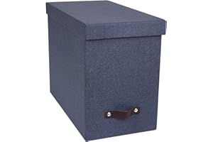 Bigso Box of Sweden 9441C3843 Blue Fibreboard Document Holder 35 x 18.5 x 27 cm