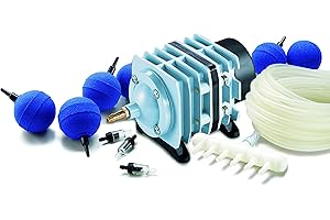 Hailea Eisfreihalter und Teichbelüfter ACO-318/LK-60 30 Watt