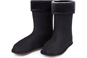Ladeheid Chaussettes Polaires EVA Bottes de Pluie Unisexe Enfant KL045