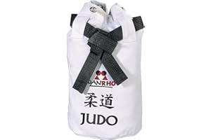 DanRho 226018010 Dojoline Sac de Judo pour Enfant Blanc 40 x 40 x 45 cm