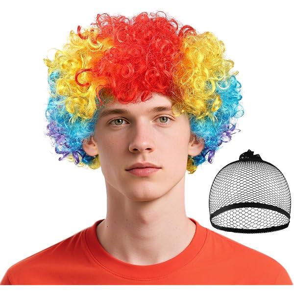 Perruque de style rocker pour hommes des années 70 et 80, perruque Perruque de style rocker pour hommes des années 70 et 80, perruque