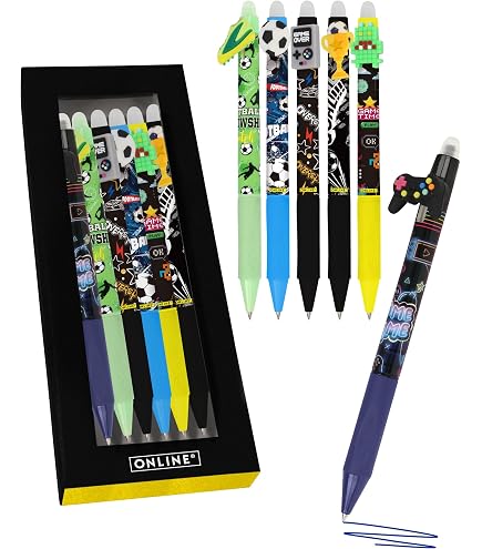 PILOT FriXion X NARUTO Shippuden – Lot 6 Stylos Effaçables Édition Limitée (3 Ball + 3 Clicker) Noir/Bleu/Rouge 0.7mm !
