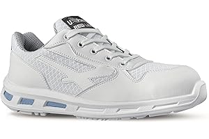 U-POWER DON'T WORRY... BE HAPPY! U-Power Red Lion Summer, Scarpe Antinfortunistiche Unisex, antiperforazione, Suola in Rafia, Suola Infinergy, con Puntale in Alluminio