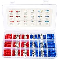 Eventronic ET400 Kabelschuhe Set Quetschverbinder Set Elektrische Kabelschuhe Flachstecker Stoßverbinder