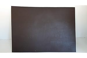Gerberei Schachenmayr - Pièce de cuir 24 x 34 cm découpé, marron foncé, cuir épais, tannage végétal, avec environ 2,8 mm d’épaisseur.