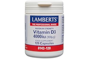 Lamberts Vitamina D 4000UI - 120 Tabletas