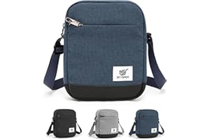 SKYSPER URBANX3 Sacoche Homme Petit - Anti-Pickpocket, Sac Bandoulière Voyage & Sport