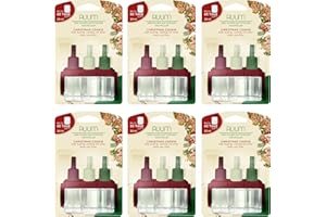 RUUM Nachfüllflakons 6er Pack je 20 ml Christmas Cookie - Hochwertiger Raumduft Nachfüller - Kompatibel mit Febreze & Ambi Pur 3Volution Duftstecker - Lufterfrischer Nachfüller für Duftvielfalt