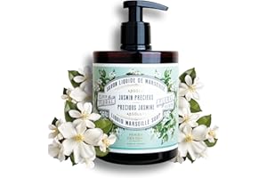 Panier des Sens - Liquid Hand Soap – Jasmine Soothing HandWash – With Olive - Savon de Marseille Made in France - Organic Hand Wash 96% Natural Ingredients - Vegan Soap 500ml