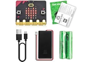 KEYESTUDIO BBC microbit V2 startkit (pack micro:bit V2 Go Kit) med officiell BBC Micro:bit V2 utvecklingstavla för kodning oc