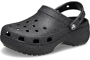 Crocs Femme Classic Platform Glitter Clog W Sabot