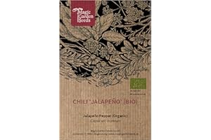 MAGIC GARDEN SEEDS Peperoncino Jalapeño (Capsicum anuum) biologico - circa 20 semi