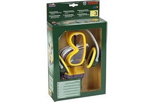 Theo Klein 8535 Set de Trois Accessoires Bosch Gants et Lunettes de Travail ProtègeOreilles En design Bosch Dimensions de L'Emballage : 195 cm X 7 cm X 335 cm Jouet pour Enfants Partir de 3 ans