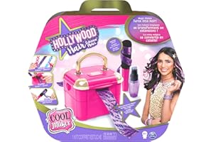 Cool MAKER – Hollywood Hair Studio – Machine à Extensions de Cheveux avec 12 Extensions Personnalisables et des Accessoires – Loisir Créatif et Jeu Enfant – 6056639 – Jouet Enfant 8 Ans et +