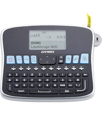 Dymo Etiquette Adaptateur 12V 2A Carbosing - Compatible étiqueteuses Dymo 260P/280/360D... Chargeur Dynamo