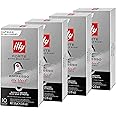 illy Espresso Forte Coffee, Extra Bold Roast (40-Count Single Serve Capsules, Compatible with Nespresso Original Line System Coffee Machines)