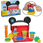 Play-Doh Disney Junior Mickey Mouse Clubhouse, On-The-Go Garaj Mickey Mouse Oyun Seti, &Ccedil;ocuklar i&ccedil;in Sanat ve El Sanatları Ok