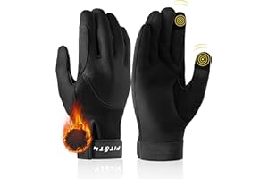 FitsT4 Sports Reithandschuhe Winter Damen Thermo Handschuh Unisex Erwachsene Herren mit Touchscreen-Design für Reitsport Sports