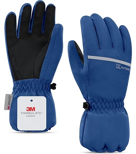 KUTOOK Kinderskihandschoenen, dubbele windbescherming KUTOOK Kinderskihandschoenen, dubbele windbescherming