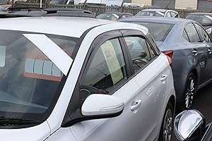 AUTO CLOVER Lot de 4 déflecteurs d'air pour Hyundai i20 2015-2019