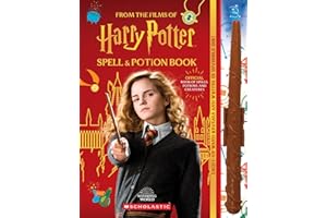 Harry Potter Spell & Potion Book: an official book & wand set: Official Book of Spells, Potions, and Creatures