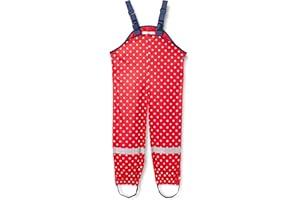 Playshoes Pantalón Barro, Peto de Lluvia, Sin Forro Monos Unisex niños