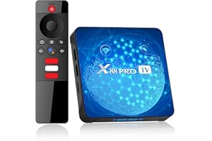 IDEALROYAL Android 11.0 TV Box, Android Box RK3318 Quad-Core 64bit Cortex-A53 4GB RAM 32GB ROM, Support 4K 3D 2.4/5.0GHz WIFI6 BT5.0 10/100M Ethernet HDMI 2.0 H.265 HDR Smart Box