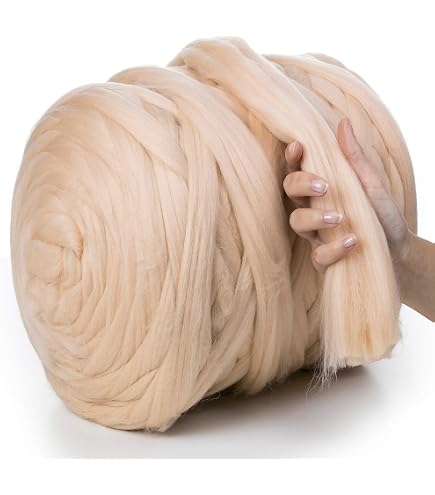 BAIFULAI 100 g de laine à feutrer blanche pour tricot, feutrage et bricolage, kit de démarrage pour enfants