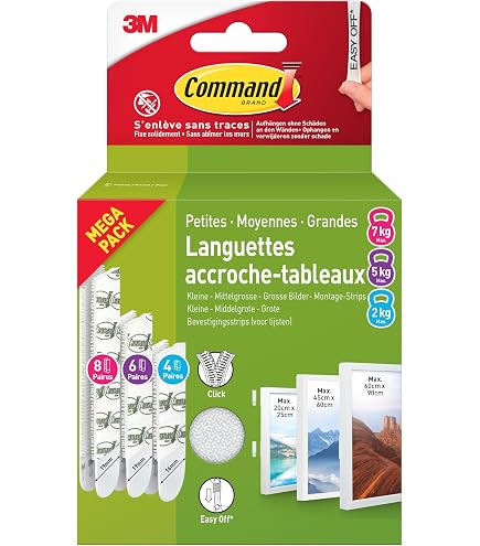 Command Große Bildaufhängestreifen, Packung Mit 4 Produktbild-Vorschau 8