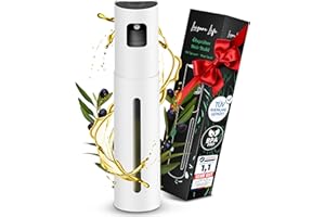 Leisure Life® | NUEVO: Pulverizador de Aceite Premium 2.0 – Acero Inoxidable 100 ml | Variants (Lunar Steel - Uv)