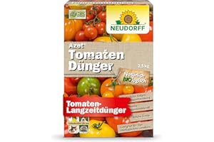Neudorff Azet TomatenDünger – Bio Tomatendünger mit Mykorrhiza und natürlicher Sofort- und Langzeitwirkung sorgen für aromatische Tomaten, 2,5 kg