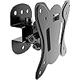 RICOO PC Monitor Wandhalterung Flach Neigbar für 13-29 Zoll, Monitor Halterung Wand N0811, Monitorhalterung, Bildschirmhalter