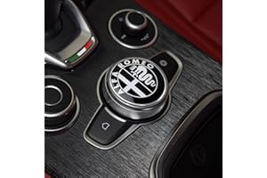 HENGYUESHANG 50mm Adesivo per interni auto per Giulia Stelvio 2017 2018 2019 2020 Accessori