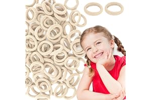 300 st hårsnoddar för småbarn, beige elastiska hästsvans hållare 20 mm hårsnoddar för spädbarn och flickor