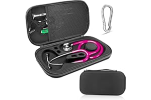 ZLiT Carrying Stethoscope Case,Shockproof Travel Portable Stethoscope Bag Compatible with 3M Littmann Stethoscope Fit for Nurses,Doctor and Medical Students