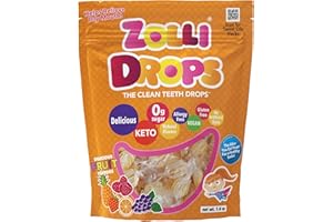 Zollipops Zollidrops Lot de 15 sucreries pour nettoyer les dents
