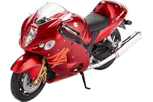 Welly modèle de Moto 1:18 Suzuki GSX 1300 R Hayabusa, Unisexe, Multipurpose, Toute l'année, Plastique/métal