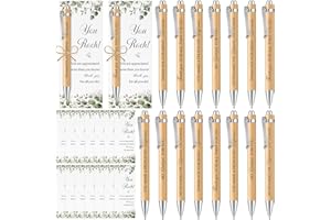 Sinmoe 15 Sets Thank You Gifts Employee Appreciation Gifts Include Motivational Quote Ballpoint Pens Thank You Card and Rope Christmas for Teacher Colleague Volunteer Coworker(Fresh Style)