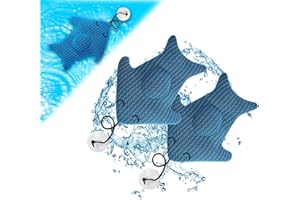 GARQITWAN 2 Stücke Whirlpool Scum Absorber für Spa Whirlpool, Ölabsorbierender Schwamm Wiederverwendbarer, Hot Tub Scum Absorber für Whirlpool-Zubehör, Schwimmbad und Sp, Pool Zubehör Reinigung